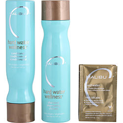 Set-hard Water Wellness Kit With Shampoo 9 Oz & Conditioner 9 Oz & Hair Remedy 0.16 Oz (4 Packets)