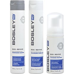 3 Piece - Bos Revive Nourishing Shampoo For Non Color Treated Hair 5.1 Oz & Bos Revive Volumizing Conditioner For Non Co