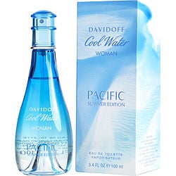 Cool Water Pacific Summer By Davidoff Edt Spray 3.4 Oz (limited Edition 2017)