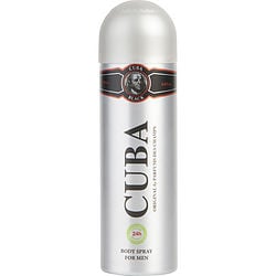 Cuba Black By Cuba Body Spray 6.6 Oz