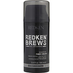 Redken Brews Dishevel Fiber Cream Medium Hold 3.4 Oz