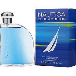 Nautica Blue Ambition By Nautica Edt Spray 3.3 Oz