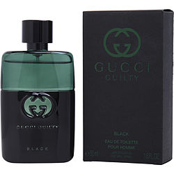 Gucci Guilty Black Pour Homme By Gucci Edt Spray 1.6 Oz (new Packaging)