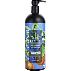 Triple Moisture Fresh Citrus Herbal Conditioner For Dry/damaged Hair 33.8 Oz