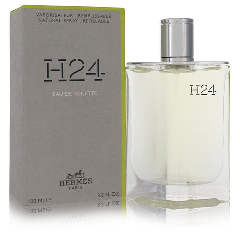 H24 Eau De Toilette Refillable Spray By Hermes - 3.3 oz Eau De Toilette Refillable Spray