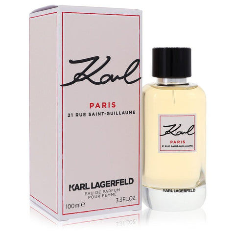 Karl Paris 21 Rue Saint Guillaume Eau De Parfum Spray By Karl Lagerfeld - 3.3 oz Eau De Parfum Spray