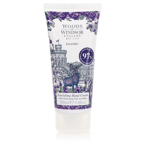 Lavender Nourishing Hand Cream By Woods of Windsor - 3.4 oz Nourishing Hand Cream