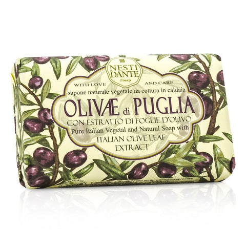 Natural Soap With Italian Olive Leaf Extract  - Olivae Di Puglia - 150g/3.5oz