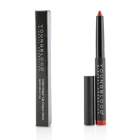 Color Crays Matte Lip Crayon - # Rodeo Red - 1.4g/0.05oz