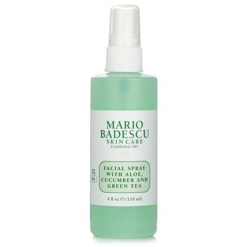 Facial Spray With Aloe Cucumber And Green Tea - For All Skin Types - 118ml/4oz