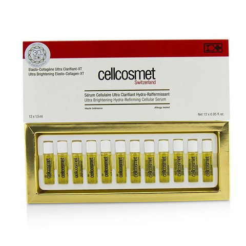 Cellcosmet Ultra Brightening Elasto-collagen-xt (ultra Brightening Hydra-refirming Cellular Serum) - 12x1.5ml/0.05oz