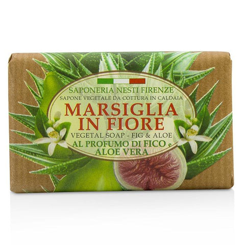 Marsiglia In Fiore Vegetal Soap - Fig & Aloe Vera - 125g/4.3oz