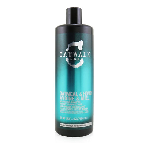 Catwalk Oatmeal & Honey Nourishing Shampoo - For Dry Damaged Hair (cap) - 750ml/25.36oz