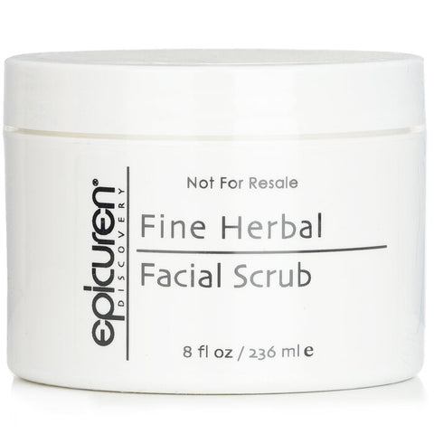 Fine Herbal Facial Scrub - For Dry Normal & Combination Skin Types (salon Size) - 236ml/8oz