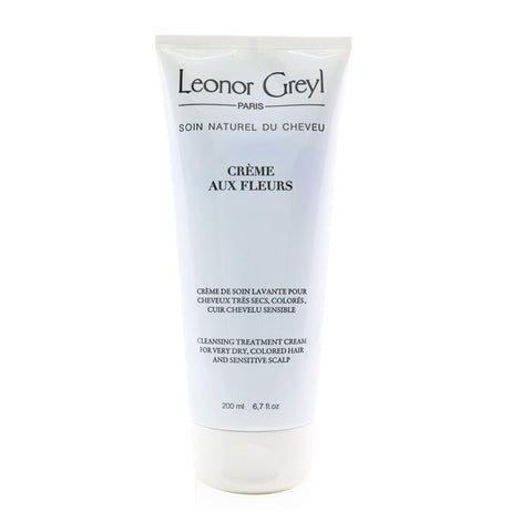 Creme Aux Fleurs Cleansing Treatment Cream Shampoo (for Very Dry Hair & Sensitive Scalp) - 200ml/7oz