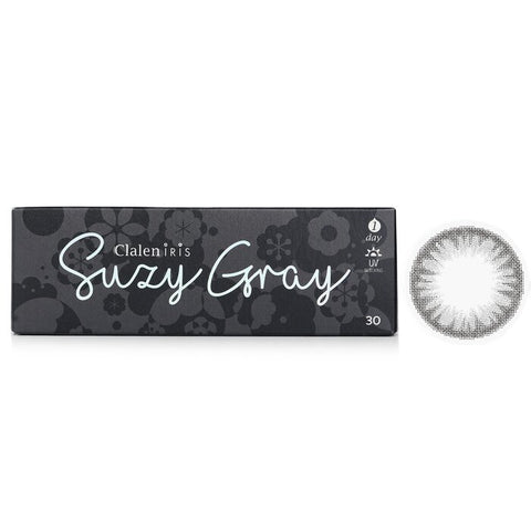 1 Day Iris Suzy Gray Color Contact Lenses - - 3.50 - 30pcs
