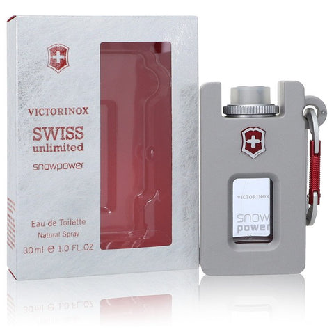 Swiss Unlimited Snowpower Eau De Toilette Spray By Swiss Army - 1 oz Eau De Toilette Spray