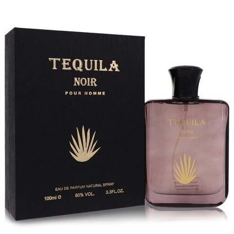 Tequila Pour Homme Noir by Tequila Perfumes - Eau De Parfum Spray 3.3 oz