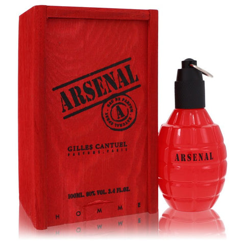 Arsenal Red by Gilles Cantuel - Eau De Parfum Spray (New) 3.4 oz