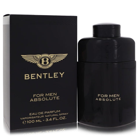 Bentley Absolute Eau De Parfum Spray By Bentley - 3.4 oz Eau De Parfum Spray