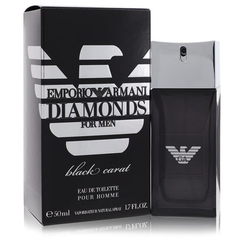 Emporio Armani Diamonds Black Carat by Giorgio Armani Eau De Toilette Spray 1.7 oz