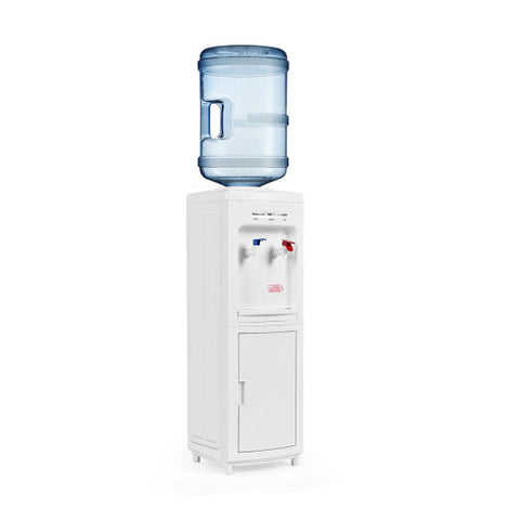 5 Gallons Hot and Cold Water Cooler Dispenser with Child Safety Lock 5