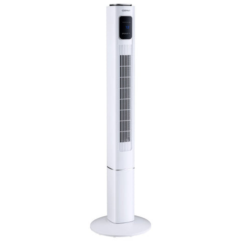 Portable 48 Inch Oscillating Standing Bladeless Tower Fans with 3 Speeds