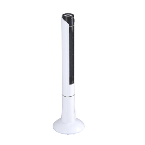 Portable 48 Inches Tower Fan with Remote Control-White Portable 48 Inches