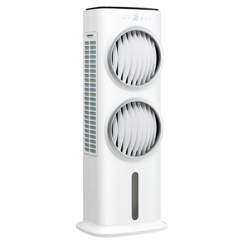 3-in-1 Evaporative Air Cooler with 9H Timer Remote-White 3-in-1 Evaporative