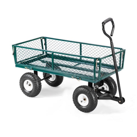 Heavy Duty Garden Utility Cart Wagon Wheelbarrow Heavy Duty Garden Utility