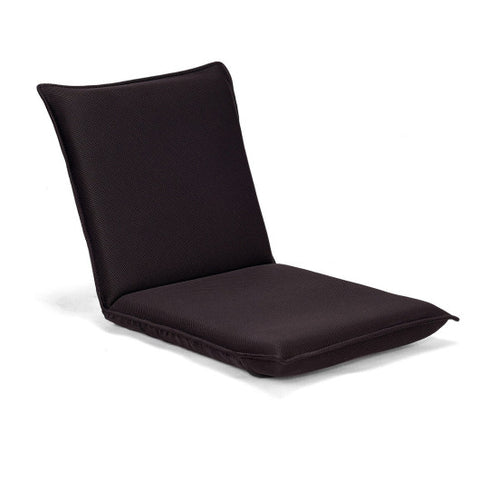 Adjustable 6 positions Folding Lazy Man Sofa Chair Floor Chair-Coffee