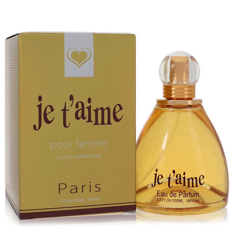 Je T'aime Eau De Parfum Spray By YZY Perfume - 3.3 oz Eau De Parfum Spray