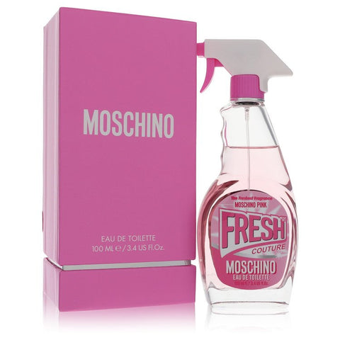 Moschino Fresh Pink Couture Eau De Toilette Spray By Moschino - 3.4 oz Eau De Toilette Spray