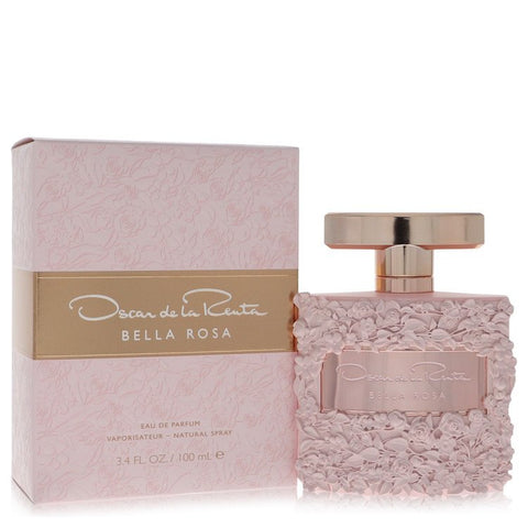Bella Rosa by Oscar De La Renta - Eau De Parfum Spray 3.4 oz