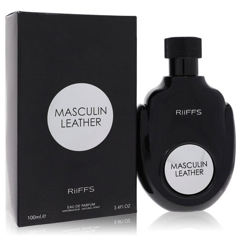 Masculin Leather by Riiffs - Eau De Parfum Spray 3.4 oz