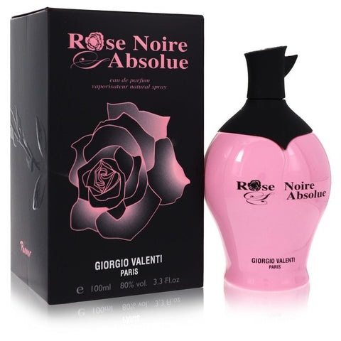 Rose Noire Absolue Eau De Parfum Spray By Giorgio Valenti - 3.4 oz Eau De Parfum Spray