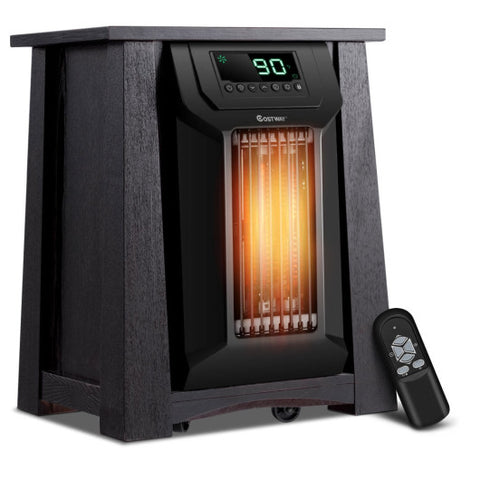 1500W 12H Timer Caster Portable Electric Space Heater 1500W 12H Timer