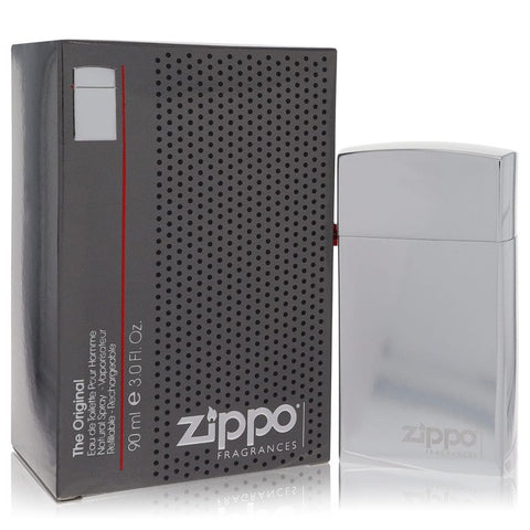 Zippo Silver by Zippo Eau De Toilette Refillable Spray 3 oz